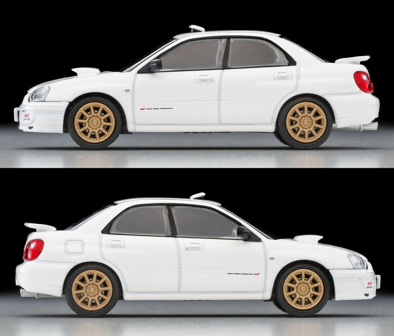1/64 Scale Tomica Limited Vintage NEO TLV-N337a Subaru Impreza WRX STi spec C (White) 2003