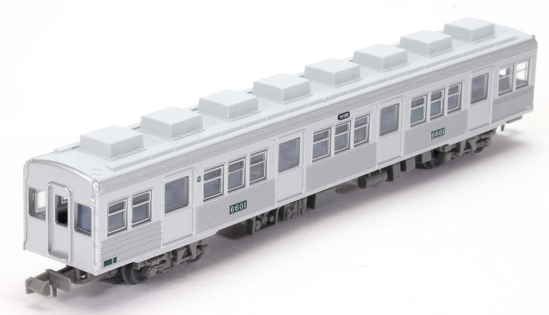 Railway Collection Nankai Electric Railway 6000 Series (Nostalgic Stainless Unpainted) 4 Car Set