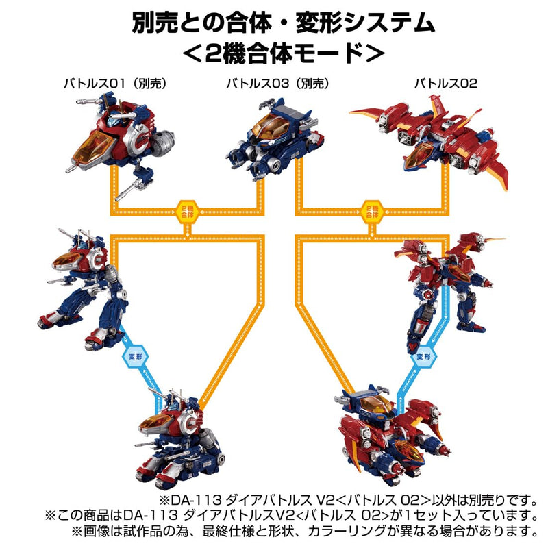 "Diaclone" DA-113 Dia-battles V2 Battles 02