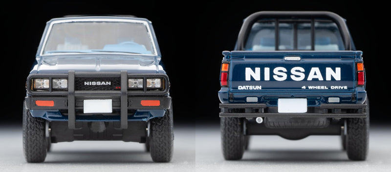 1/64 Scale Tomica Limited Vintage NEO TLV-N321b Nissan Truck 4X4 King Cab North America Ver. (Blue)