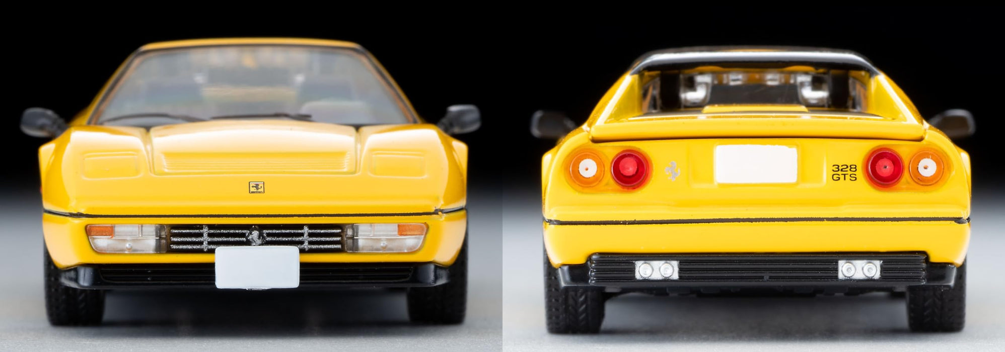 1/64 Scale Tomica Limited Vintage NEO TLV-N Ferrari 328 GTS (Yellow)