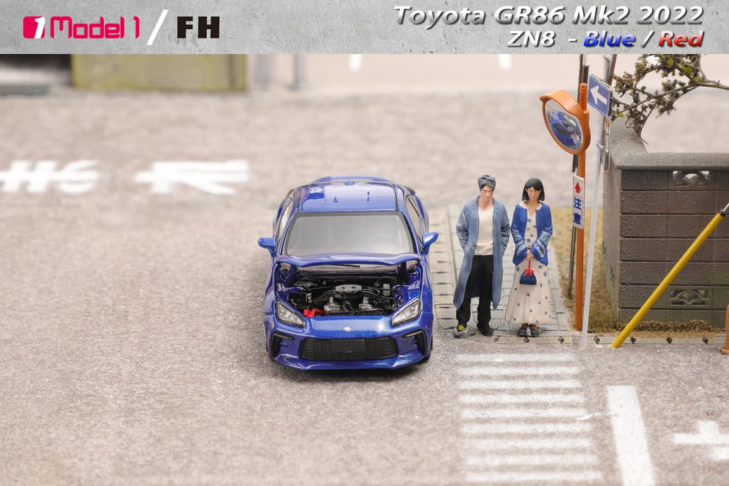 1/64 TOYOTA GR86 MK2 2022 ZN8 - Dark Blue