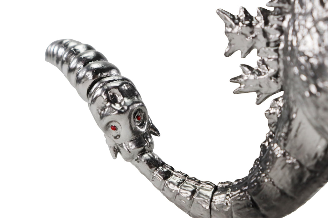 キャラクターコンテンツプロダクション(Ccp) ミドルサイズシリーズ【第13弾】 ゴジラ(1964) メッキペイントシルバーVer. 約120mm PVC製 塗装済み完成品ソフビフィギュア