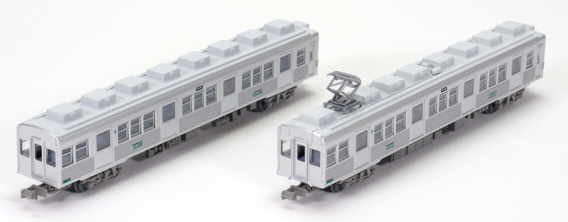 Railway Collection Nankai Electric Railway 6000 Series (Nostalgic Stainless Unpainted) 2 Car Set