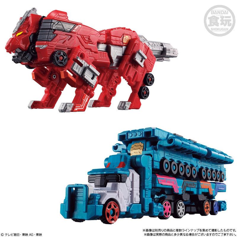 "Bakuage Sentai Boonboomger" Mini Pla Bakuage Gattai Series EX Boonboomleorescue & Championcarrier