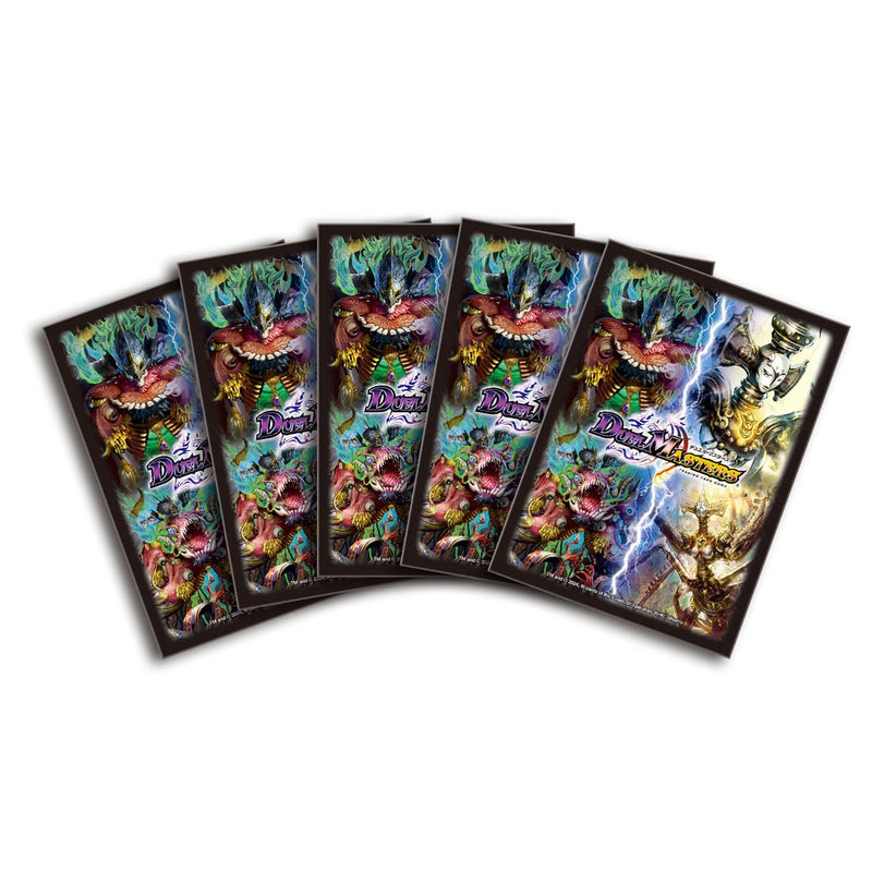 "Duel Masters" DX Sleeve Jashin Emperor & Elbollom
