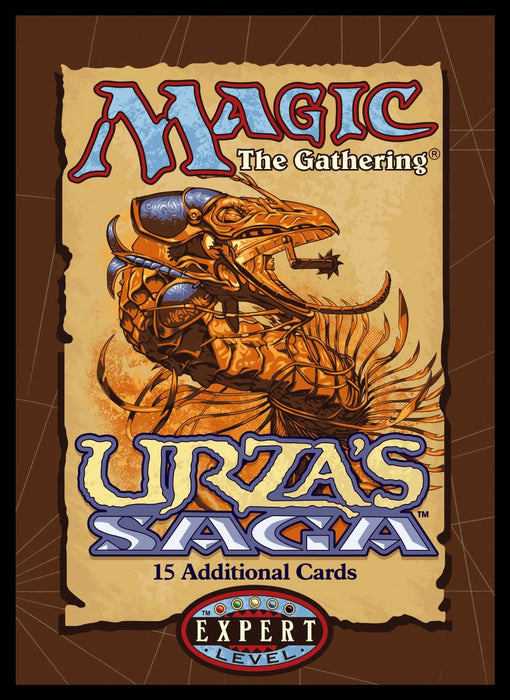 "MAGIC: The Gathering" Players Card Sleeve Retro Core Urza's Saga (Reprint Edition) MTGS-313