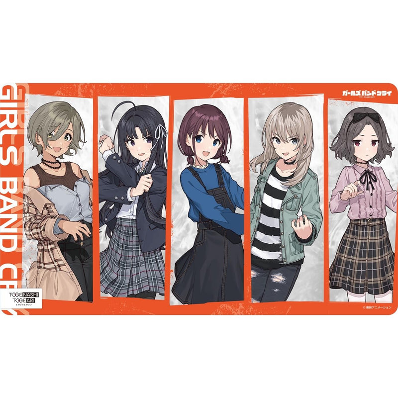 Character Rubber Mat "Girls Band Cry" TOGENASHI TOGEARI C ENR-080