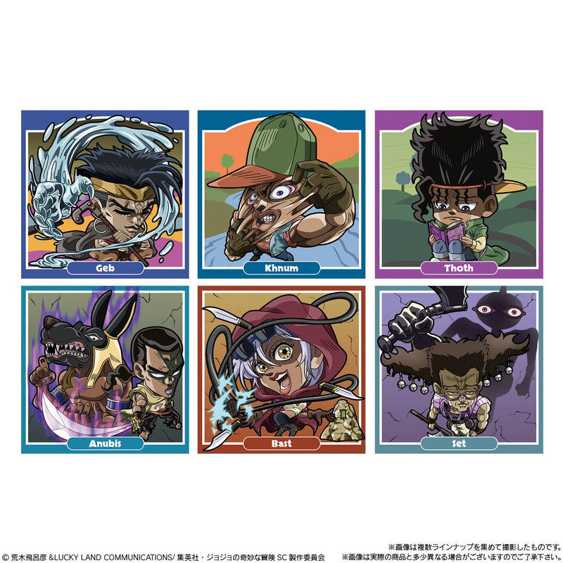 Nyaformation "JoJo's Bizarre Adventure Stardust Crusaders" Sticker Wafer Card -Stardust Crusaders Part 2- Battle in Egypt