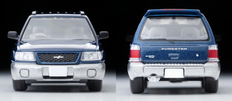 1/64 Scale Tomica Limited Vintage NEO TLV-N328a Subaru Forester C/20 (Navy / Gray) 1997