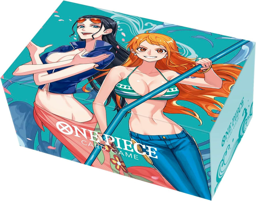 "One Piece" Card Game Official Storage Box Nami & Robin
