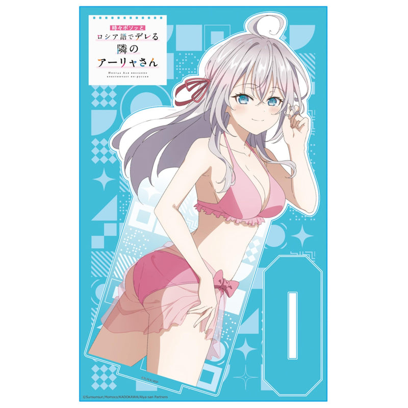 "Alya Sometimes Hides Her Feelings in Russian" Character Rubber Mat Alya Swimwear Ver.