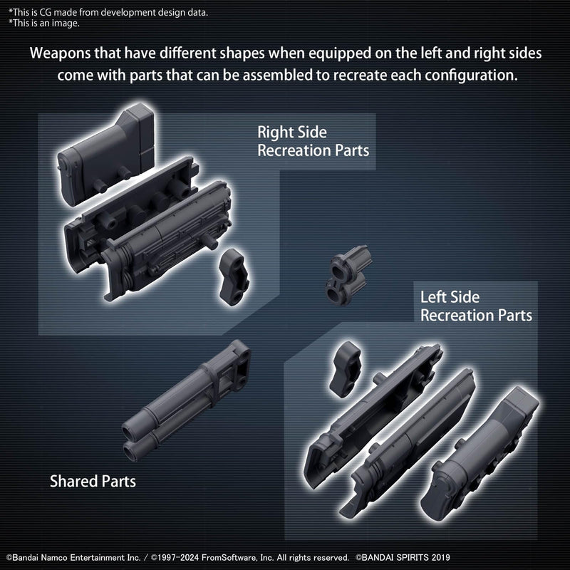 30MM Optional Parts Set "Armored Core VI: Fires of Rubicon" WEAPON SET 02