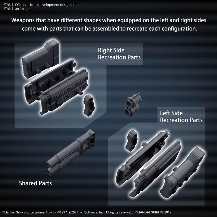 30MM Optional Parts Set "Armored Core VI: Fires of Rubicon" WEAPON SET 02