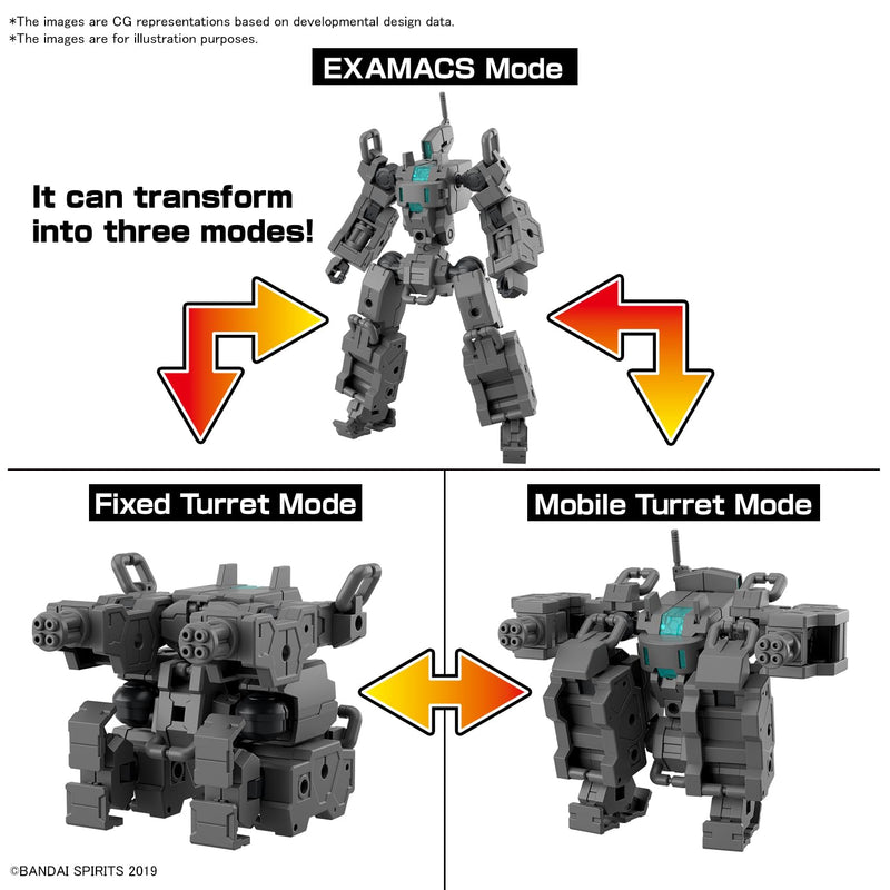 30MM 1/144 Extended Armament Vehicle (Small Variable Machine Ver.)