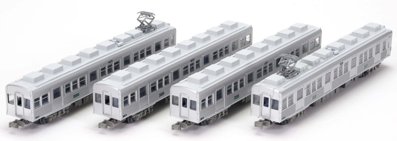 Railway Collection Nankai Electric Railway 6000 Series (Nostalgic Stainless Unpainted) 4 Car Set