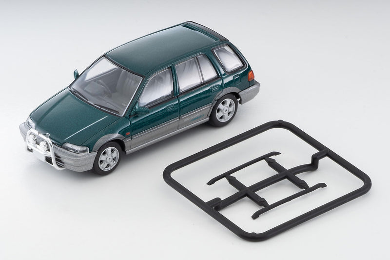 1/64 Scale Tomica Limited Vintage NEO TLV-N293b Honda Civic Shuttle Beagle (Green / Grey) 1994