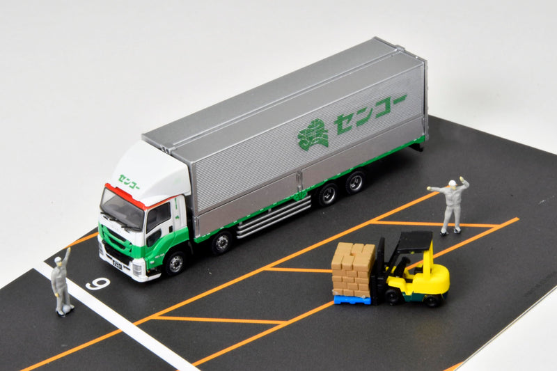 The Truck Collection Logistics Field Wing Van Set F Senko