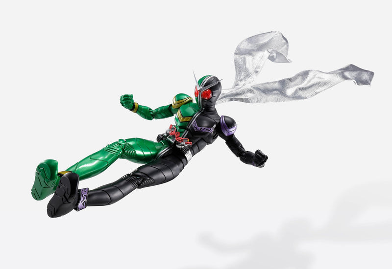 S.H.Figuarts (Shinkocchou Seihou) "Kamen Rider W" Kamen Rider W Cyclone Joker Fuuto PI Animated Commemoration