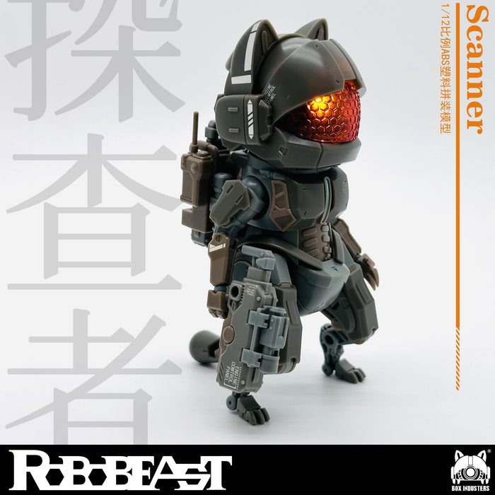 ROBOBEAST CAT SCANNER PLASTIC MODEL KIT