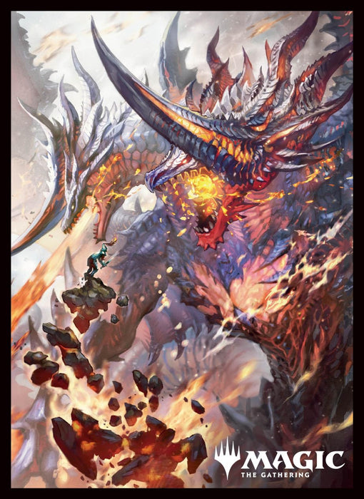 エンスカイ(ENSKY) マジック:ザ・ギャザリング プレイヤーズカードスリーブ 『ファウンデーション』《双炎の暴君》 MTGS-321