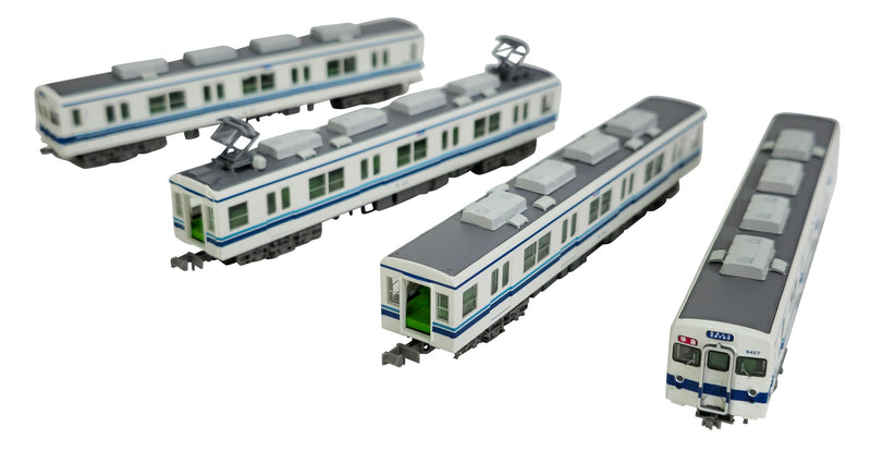 Railway Collection Tobu Railway 8000 Type Early Repaired Car 8127 Formation 4 Car Set