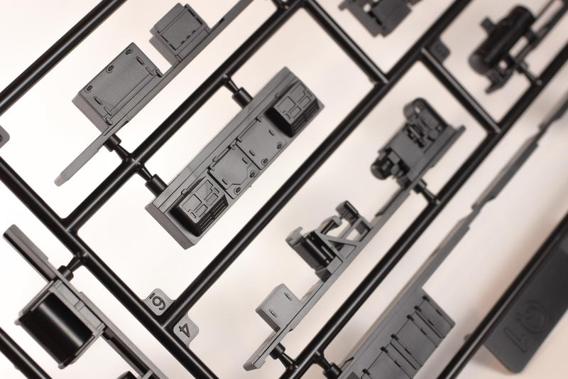 1/80 Scale Plastic Kit Underfloor Equipment New Train Intermediate Car Renewal Type Single Train