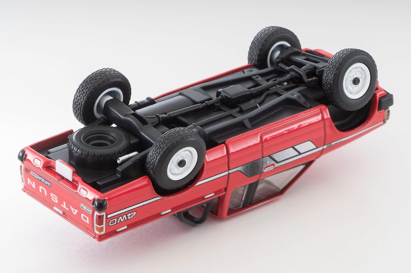 1/64 Scale Tomica Limited Vintage NEO TLV-N320b Datsun Truck 4WD King Cab AD (Red)