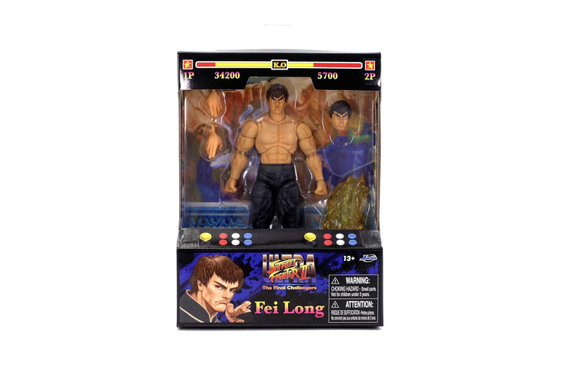 "Street Fighter II" Street Fighter Action Figure 1/12 Scale Fei Long