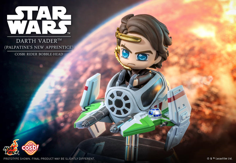 Cosbi Star Wars Collection #038 Darth Vader (Palpatine's New Apprentice) & Jedi Starfighter "Star Wars"
