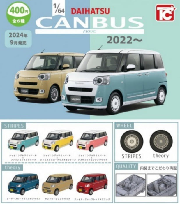 1/64 DAIHATSU Move Canbus 2022 -