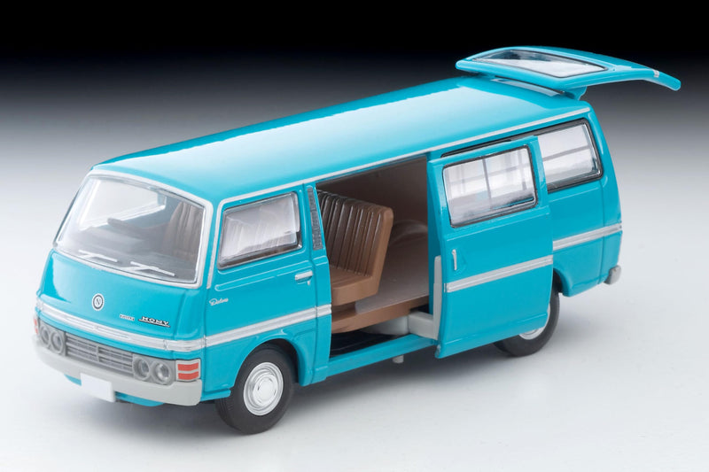 1/64 Scale Tomica Limited Vintage NEO TLV-N341a Nissan Homy Long Light Van (Blue) 1976