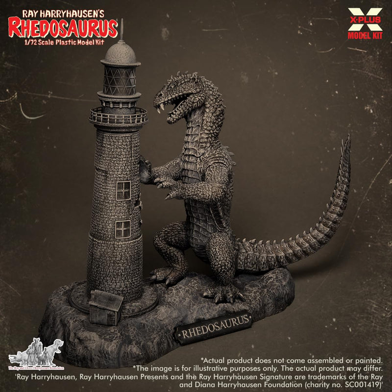1/72 Ray Harryhausen Rhedosaurus Plastic Model Kit