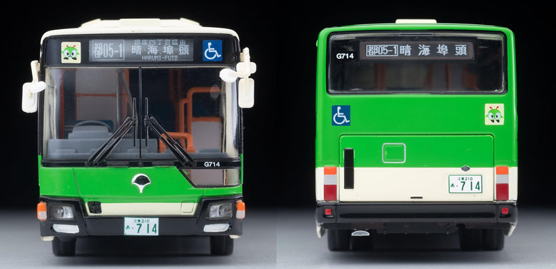 1/64 Scale Tomica Limited Vintage NEO TLV-N342a Mitsubishi Fuso Aero Star Non-Step Bus (Bureau of Transportation Tokyo Metropolitan Government) Toei Bus 100th Anniversary Commemorative Wrapping Knuckle Line