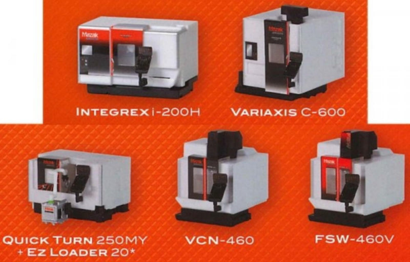 YAMAZAKI Mazak 1/64 Machine Tools Collection