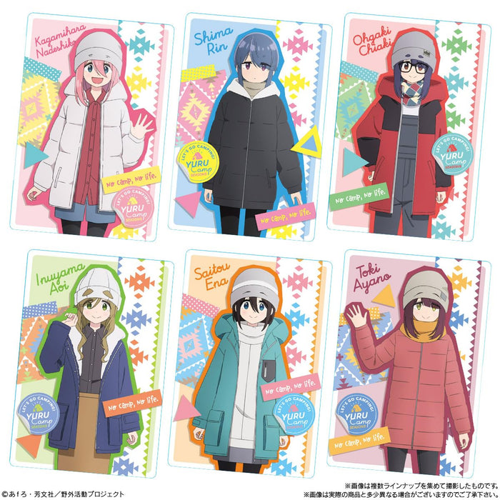 "Yurucamp Season 3" Wafer Card