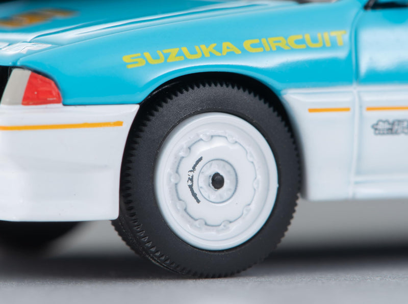 1/64 Scale Tomica Limited Vintage NEO TLV-N318a Honda Ballade Sports CR-X MUGEN CR-X PRO Suzuka Circuit Safety Car (Light Blue / White)