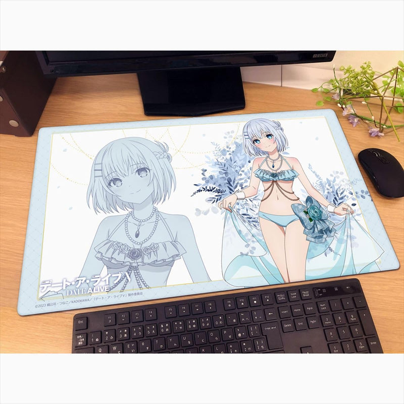 "Date A Live V" Original Illustration Rubber Mat Tobiichi Origami / Swimwear Dress