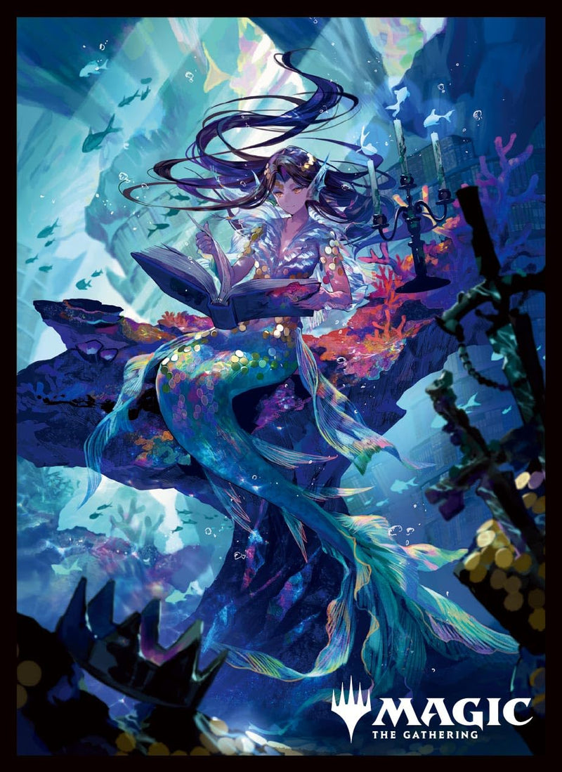 "MAGIC: The Gathering" Players Card Sleeve Wilds of Eldraine Rhystic Study MTGS-274