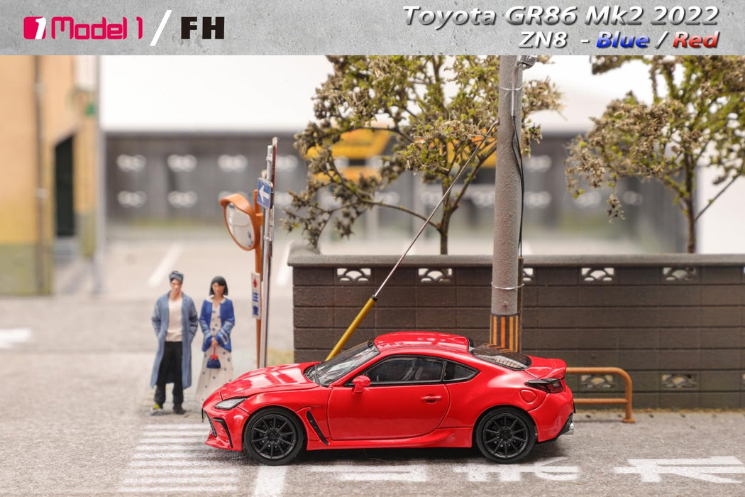 1/64 TOYOTA GR86 MK2 2022 ZN8 - Standard Red