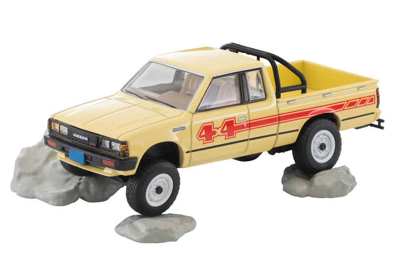 1/64 Scale Tomica Limited Vintage NEO TLV-N321a Nissan Truck 4X4 King Cab (Yellow) North America Ver.