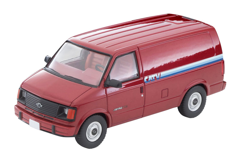 1/64 Scale Tomica Limited Vintage NEO TLV-N344a Chevrolet Astro Van (Red)