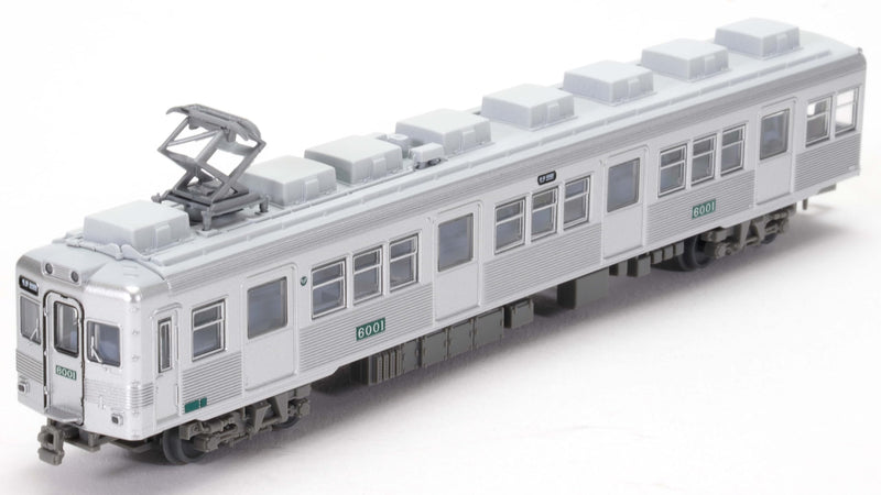 Railway Collection Nankai Electric Railway 6000 Series (Nostalgic Stainless Unpainted) 4 Car Set