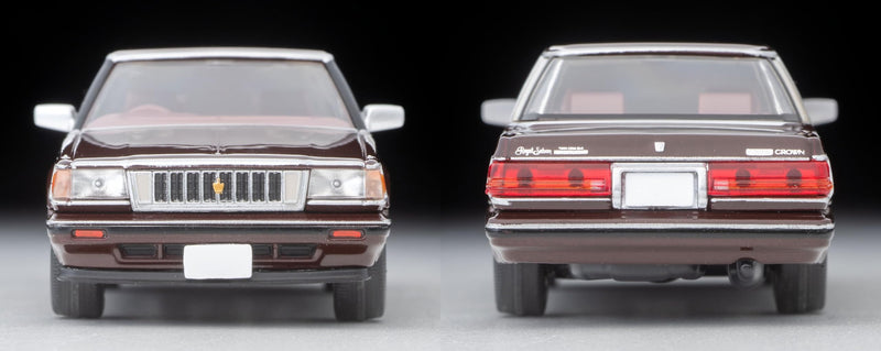 1/64 Scale Tomica Limited Vintage NEO TLV-N175c Toyota Crown Hardtop Supercharger Royal Saloon (Wine) 1985
