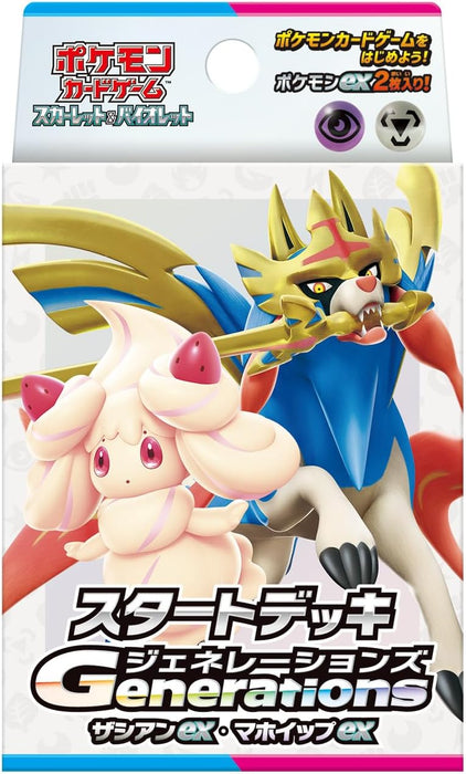 "Pokemon Card Game Scarlet & Violet" Starter Deck Generations Zacian ex・Alcremie ex