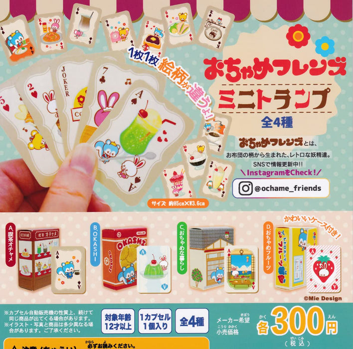 Ochame Friends Mini Playing Cards