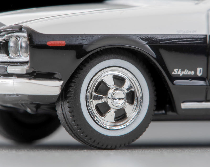 1/64 Scale Tomica Limited Vintage TLV-214a Nissan Skyline 2000GT Patrol Car (Yamagata Prefectural Police) 1971