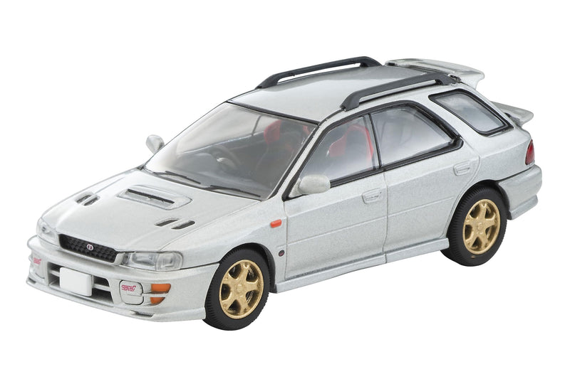 1/64 Scale Tomica Limited Vintage NEO TLV-N281c Subaru Impreza Pure Sports Wagon WRX STi Ver. V (Silver) 1998