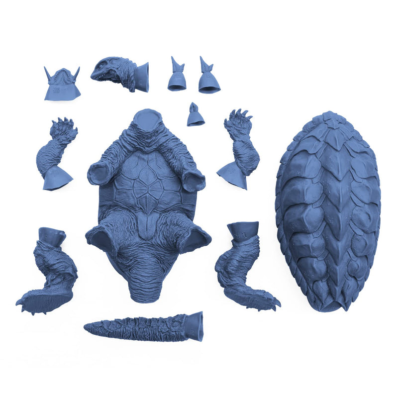 NANKOKU FACTORY "Gamera 2: Attack of Legion" Gamera 1996 (G2) 1/400 Soft Vinyl Kit Reprint Edition