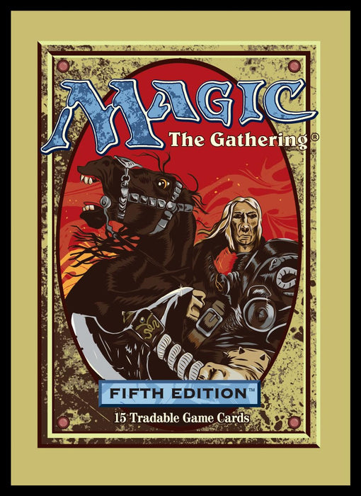 "MAGIC: The Gathering" Players Card Sleeve Retro Core Core Set Fifth Edition (Reprint Edition) MTGS-312